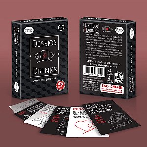 JOGO DE BEBER PARA CASAIS - DESEJOS E DRINKS