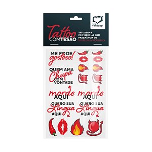 TATOO COM PRAZER - TATUAGEM PROVISÓRIA