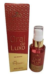 ORAL DE LUXO - GEL BEIJÁVEL - SABOR TENTAÇÃO (MORANGO)