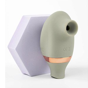 ESTIMULADOR DUPLO - 14 MODOS ESTIMULAÇÃO - EM SILICONE VERDE