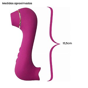 ESTIMULADOR DUPLO COM ONDAS DE PRESSÃO E LÍNGUA