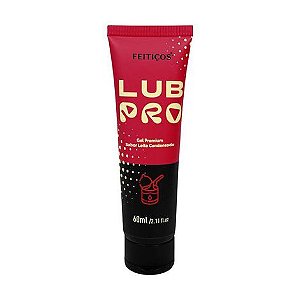 LUBRIFICANTE LUBPRO -SABOR LEITE CONDENSADO - 60ml