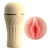 MASTURBADOR EM SILICONE COM FORMATO ANATOMICO FEMININO