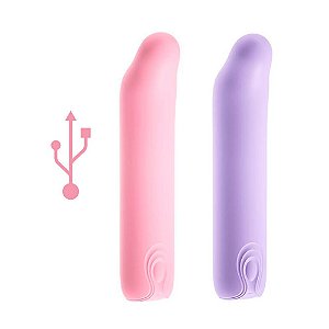 MINI VIBRADOR E ESTIMULADOR PONTO G - 10 MODOS DE VIBRAÇÃO