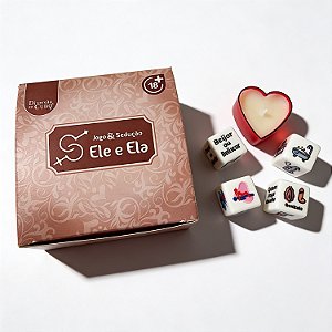 KIT JOGO E SEDUÇÃO - ELE E ELA