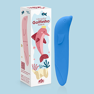 VIBRADOR GOLFINHO PONT G - COR AZUL
