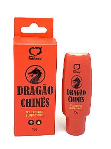 GEL EXCITANTE DRAGÃO CHINÊS SUPER QUENTE