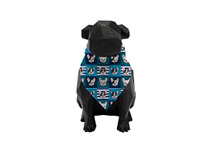 BANDANA PERSONALIZADA - BULL AZUL