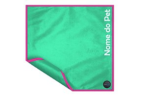 Manta Pets Soft Confort Personalizada - Neon