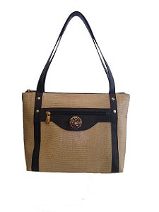 1074M- BOLSA DE OMBRO ZIPER EXTERNO