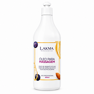 Óleo Vegetal Massagem Lakma 500ml