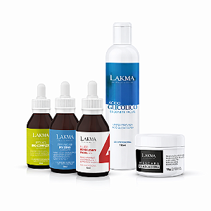 Kit Peeling Ácidos Sem Mistérios Clareador Lakma