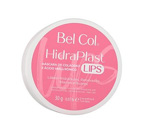 HidraPlast Lips Máscara Colágeno e Ácido Hialurônico Bel Col 30g