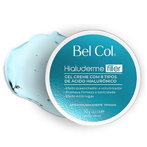 Hialuderme Filler Gel Creme Ácido Hialurônico Bel Col 50g