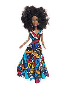 Boneca Negra Nova Africaneesa