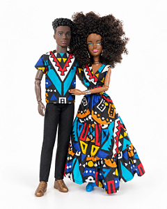 Casal Negro Africano Aneesa