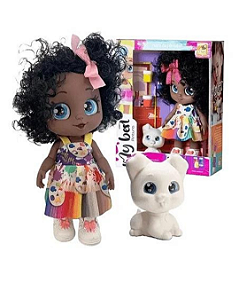 Boneca My Best Pintura com Acessórios