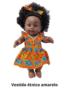 Boneca Negra Baby Aneesa