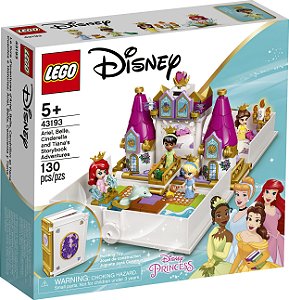 Lego O Livro de Histórias e Aventuras de Ariel, Bela, Cinderela