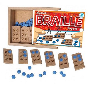 Alfabeto Braille Vazado 27 Celas