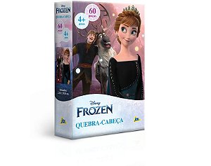 Quebra-cabeça 100 peças Frozen Disney - Viver Brincando