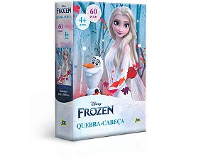 Frozen - Elsa - Quebra-cabeça - 60 peças