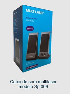 Caixa de Som multilaser Sp009