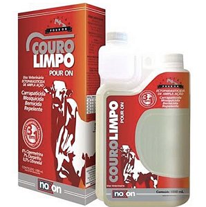 Couro Limpo Pour-On - 3 em 1