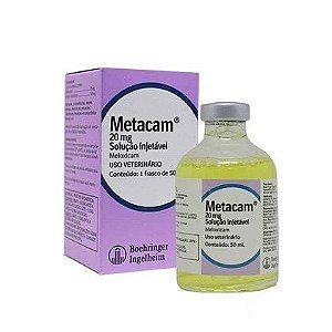 Metacam injetável 20mg  -  50mL