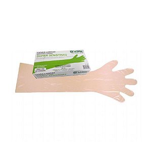 Luvas P/ Inseminação Extra 90cm (cxa 100 Unid.) Importada Glovemax