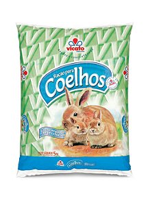 Ração Coelho Crescimento e Reprodução Vicato 5Kg