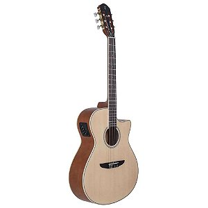 Violão Elétrico Tagima TW-27 Nylon Medium Jumbo Natural Cutaway