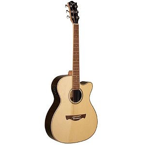 Violão Elétrico Medium Jumbo Tagima WS-30 Natural Brilhante