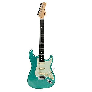 Guitarra Tagima Stratocaster Elétrica TG-500 MSG verde