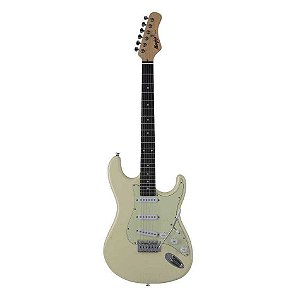 Guitarra Tagima Stratocaster Elétrica MG-30 Olympic White - Série Memphis