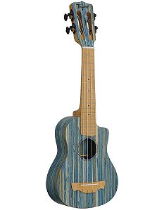 Ukulele Tagima Soprano Laki-s Bambu Blue Satin