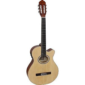 Violão GIANNINI Mini-Jumbo Cutaway Nylon GNF-1D Natural