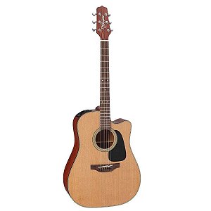 Violão Folk Takamine P1DC Natural Elétrico e com Afinador + Case