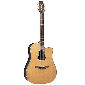 Violão Folk Takamine GB7C Natural Satin Elétrico e com Afinador + Case