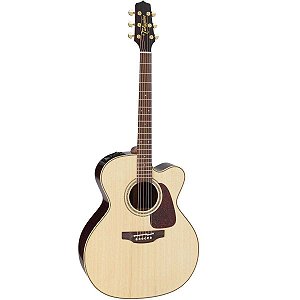 Violão Jumbo Takamine P5JC Natural Elétrico e com Afinador + Case