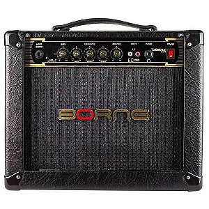 Cubo Amplificador para Guitarra Borne Vorax 630 Preto 25W RMS