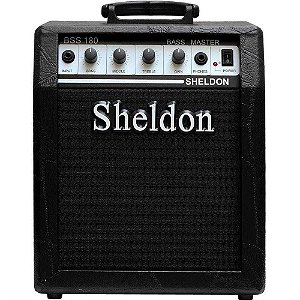 Cubo Amplificador Sheldon BSS180 para Contrabaixo 18W RMS