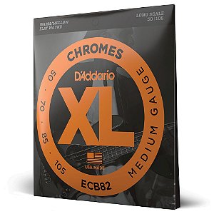 Encordoamento Baixo 4C .050 D Addario XL Chromes ECB82