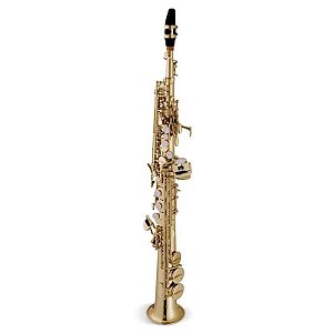 Saxofone Soprano Vogga em Bb (Si Bemol) Laqueado - VSSP701N