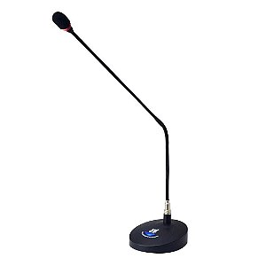 Microfone De Mesa Mmf 303 Gooseneck Profissional Haste 63cm Base - Tsi