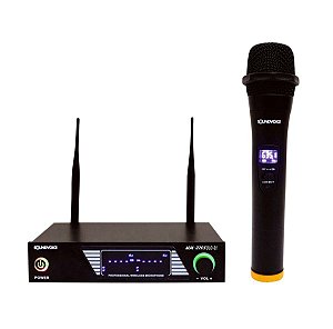 Microfone sem Fio Soundvoice MM220 Séries Solo 1 + Receptor UHF