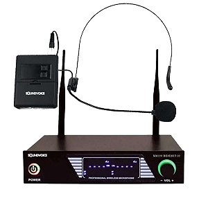 Microfone Sem Fio Headset Soundvoice MM220 Séries 02