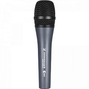 Microfone SENNHEISER E845 Profissional S/Chave Dinâmico