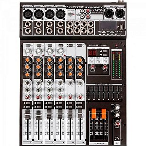 Mesa de Som Mixer 8 Canais USB SX802FX SOUNDCRAFT