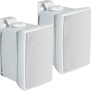 Caixa Acústica Jbl Som Ambiente 40W C521B Branca - PAR / 2pcs